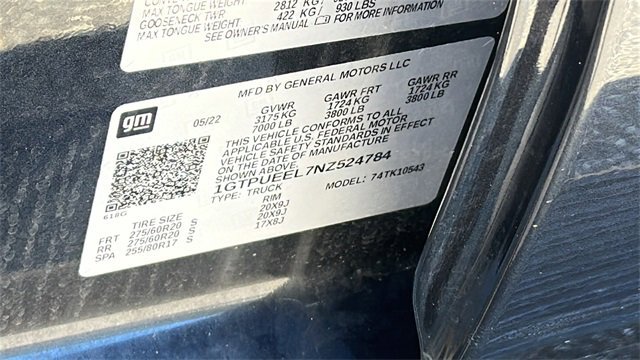 Used 2022 GMC Sierra 1500 AT4 w/ Technology Package image 32