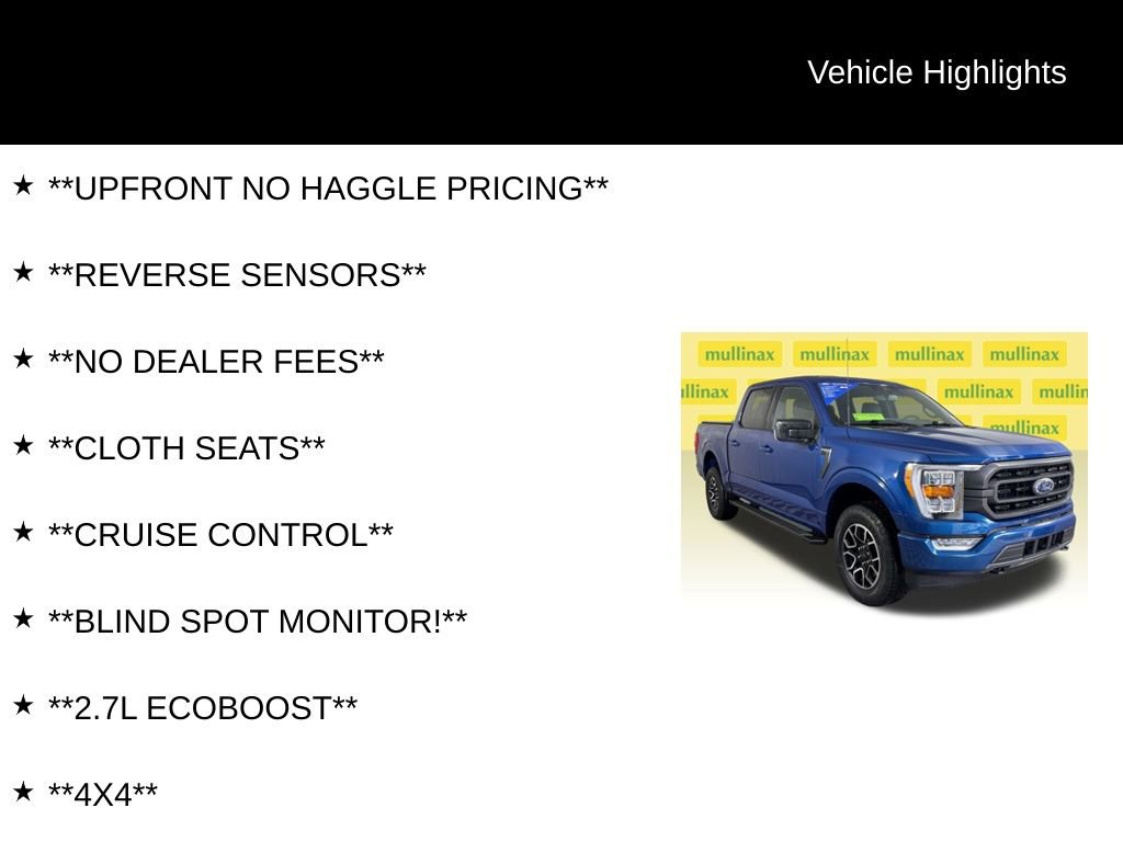 Certified 2023 Ford F150 XLT w/ Equipment Group 302A High image 12