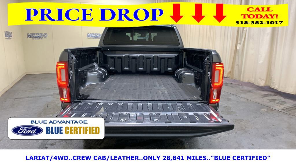 Certified 2019 Ford Ranger Lariat w/ Equipment Group 501A Mid image 24