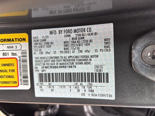 Certified 2024 Ford Bronco Sport Big Bend w/ Convenience Package image 21