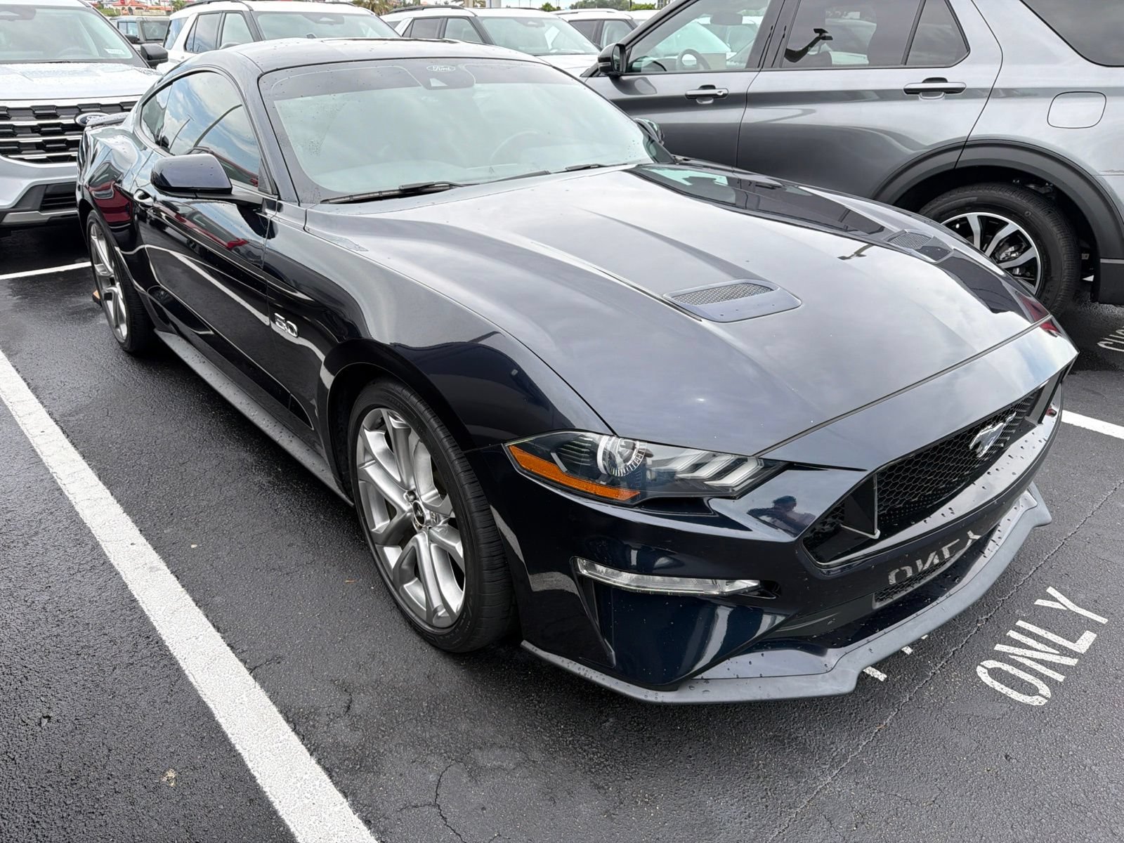 Certified 2021 Ford Mustang GT Premium w/ Ford Safe & Smart Package RWD image 1