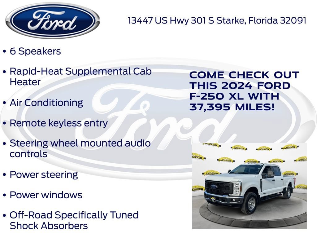Certified 2024 Ford F250 XL w/ XL Off-Road Package AWD/4WD image 27