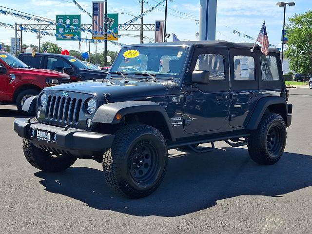 Used 2018 Jeep Wrangler Unlimited Sport w/ Connectivity Group AWD/4WD image 3