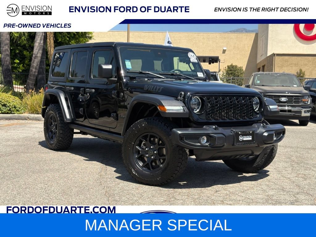 Used 2025 Jeep Wrangler Unlimited Sport