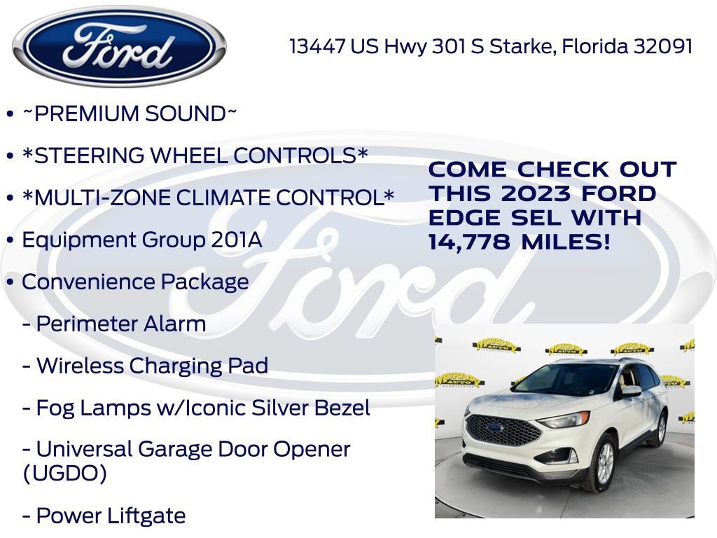 Certified 2023 Ford Edge SEL w/ Convenience Package image 18