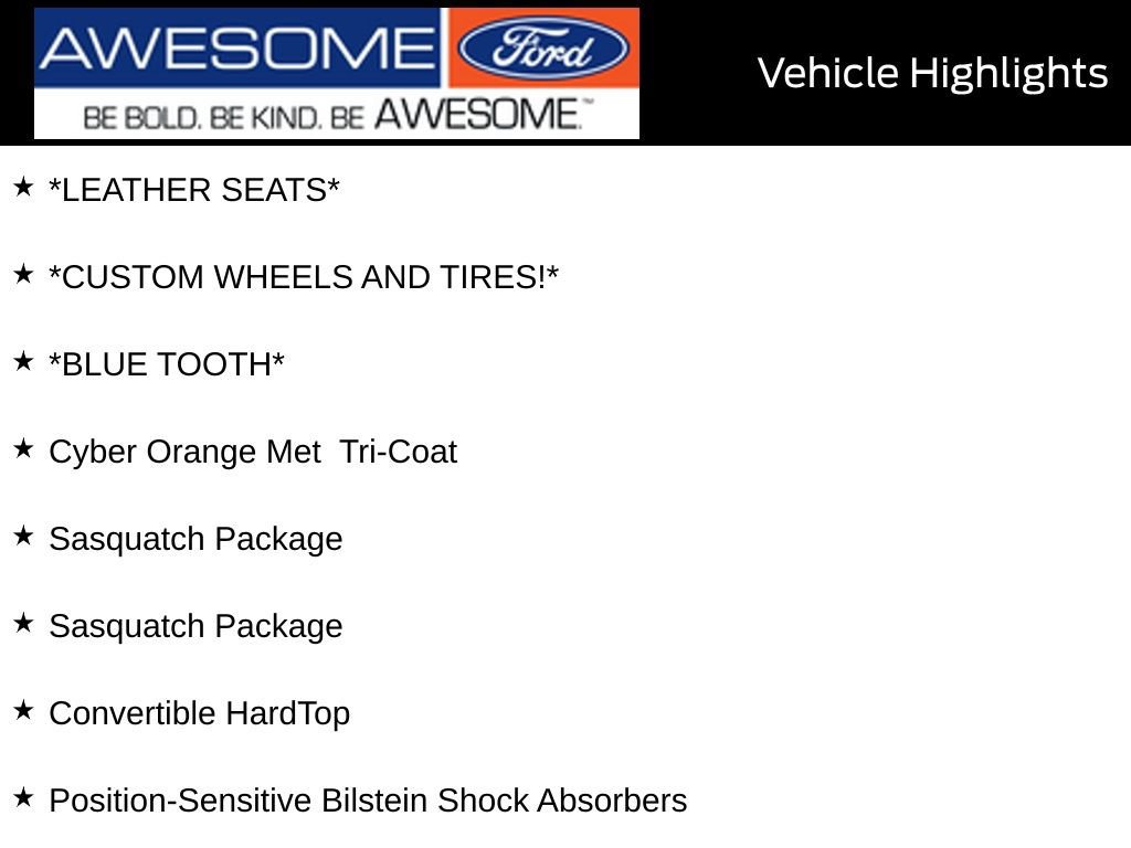 Certified 2021 Ford Bronco Badlands w/ Sasquatch Package image 10