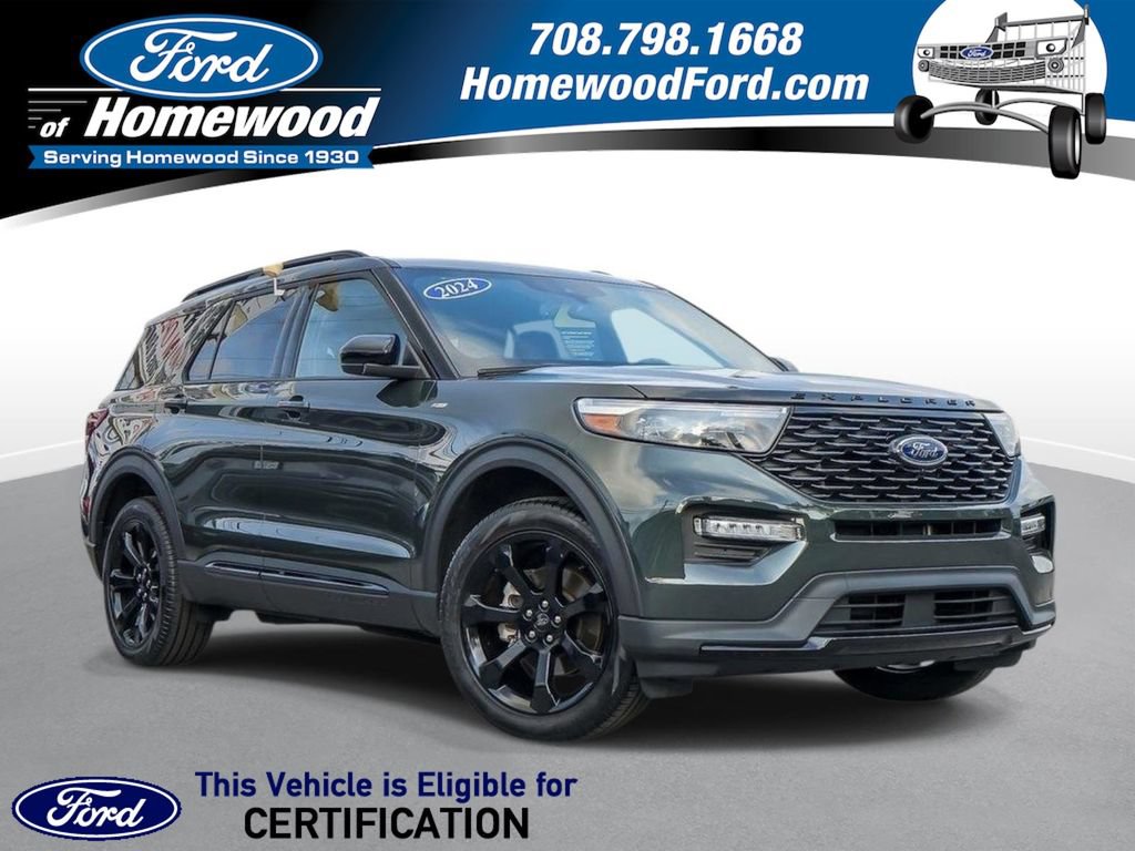 Certified 2024 Ford Explorer ST-Line w/ Class IV Trailer Tow Package AWD/4WD image 1