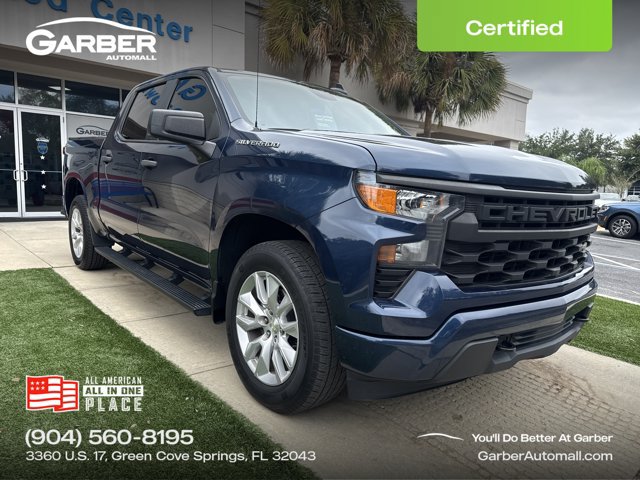 Used 2022 Chevrolet Silverado 1500 Custom RWD image 1