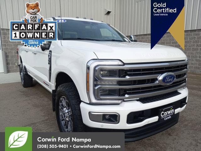 Certified 2025 Ford F350 Platinum w/ Platinum Plus Package