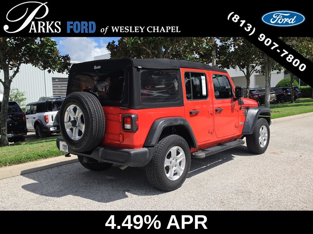 Used 2020 Jeep Wrangler Unlimited Sport S AWD/4WD image 5