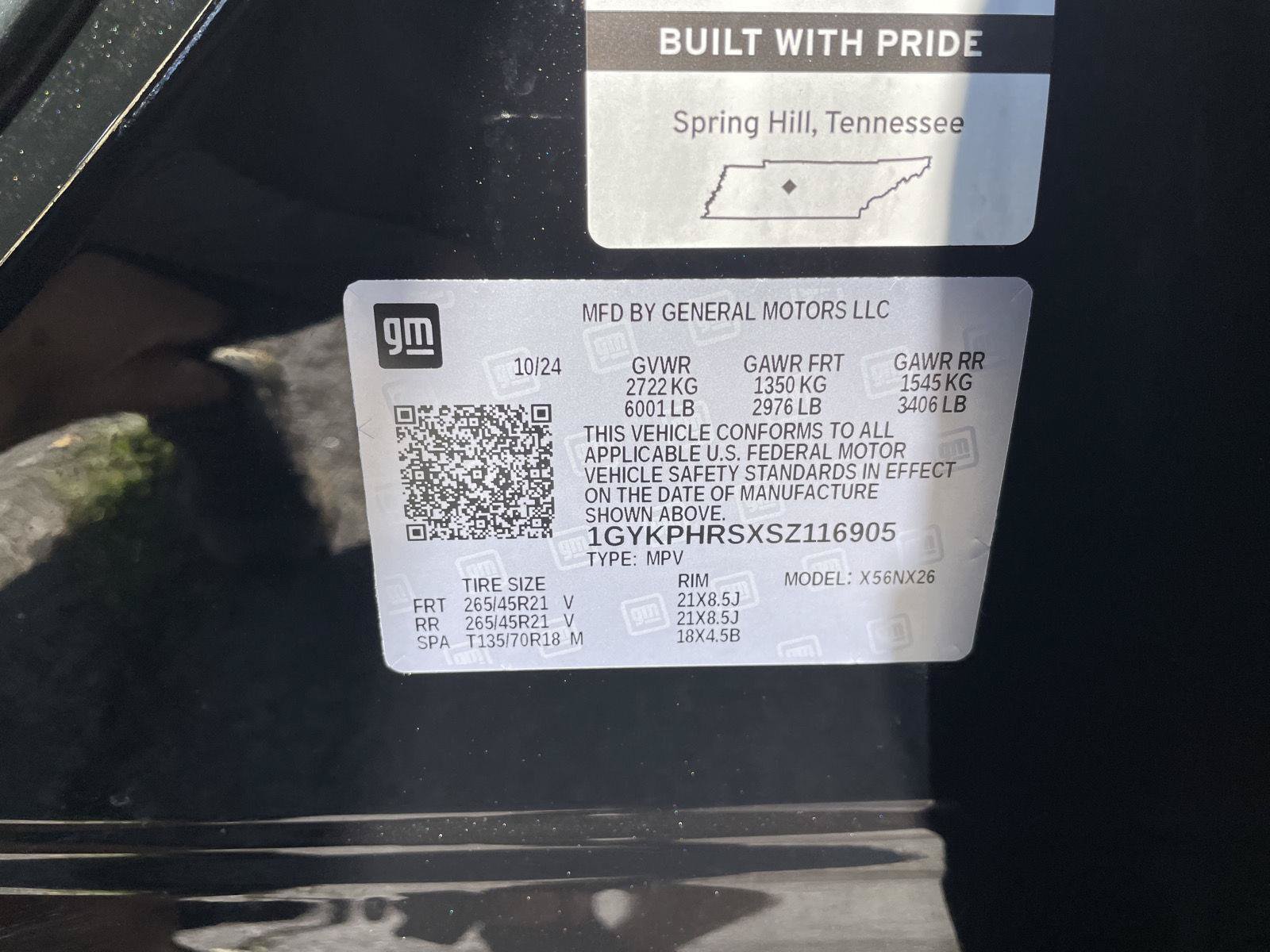 Used 2025 Cadillac XT6 Sport w/ Platinum Package AWD/4WD image 37