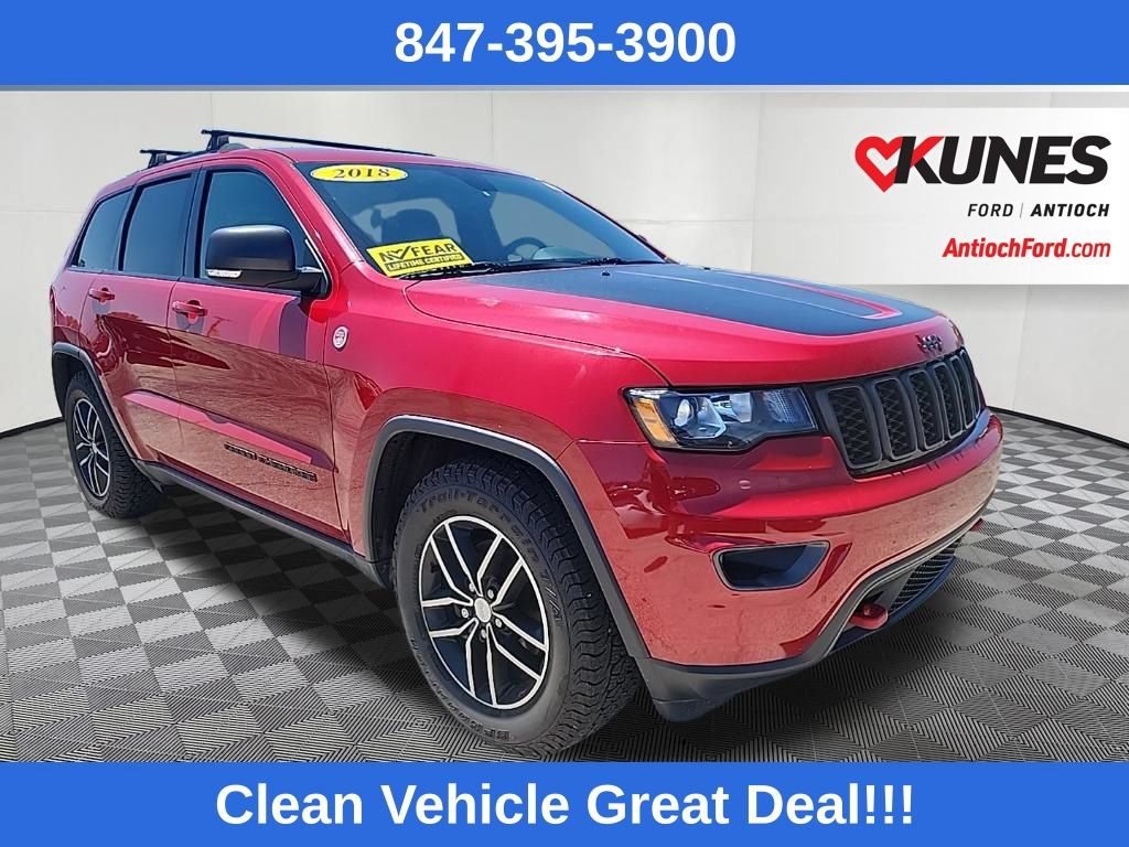 Used 2018 Jeep Grand Cherokee Trailhawk AWD/4WD video 1