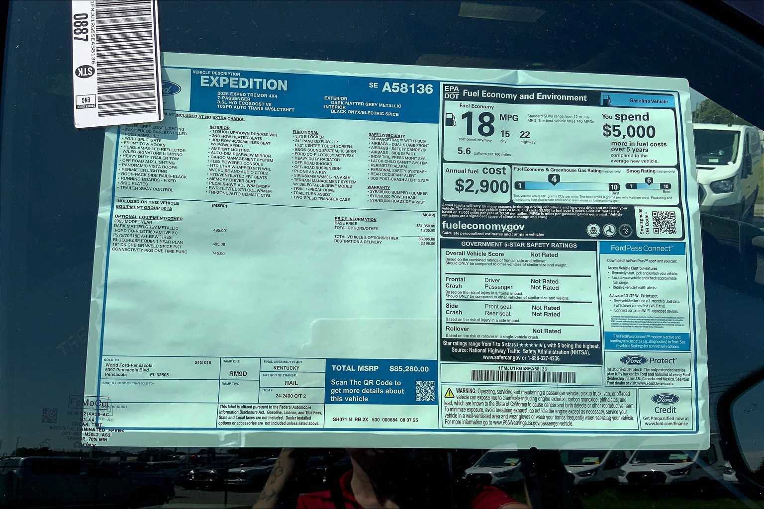 Certified 2025 Ford Expedition Tremor image 17