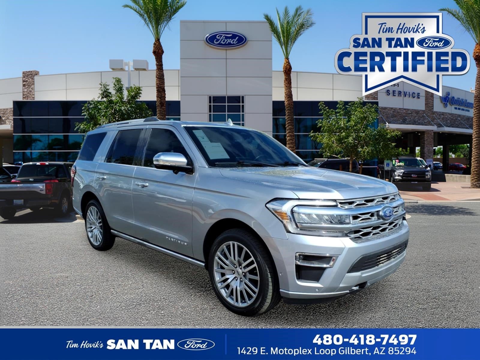 Certified 2024 Ford Expedition Platinum AWD/4WD image 1