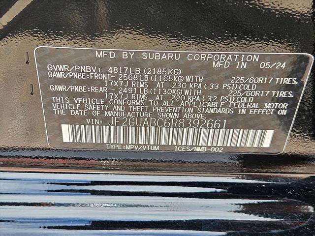 Used 2024 Subaru Crosstrek 2.0i AWD/4WD image 23