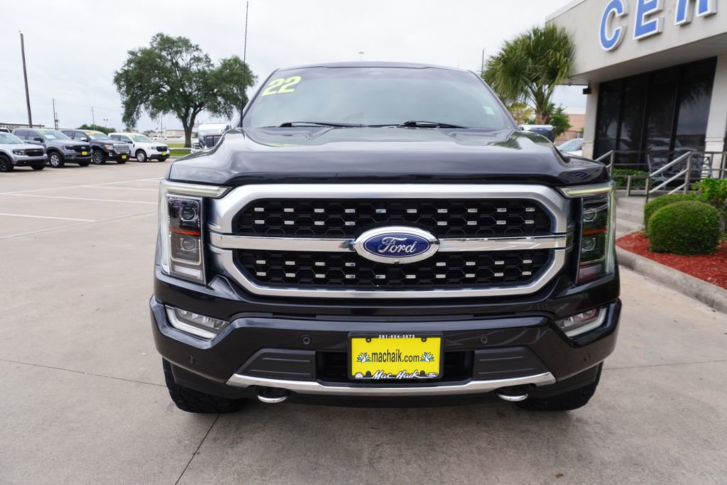 Certified 2022 Ford F150 Platinum w/ Equipment Group 701A High AWD/4WD image 2