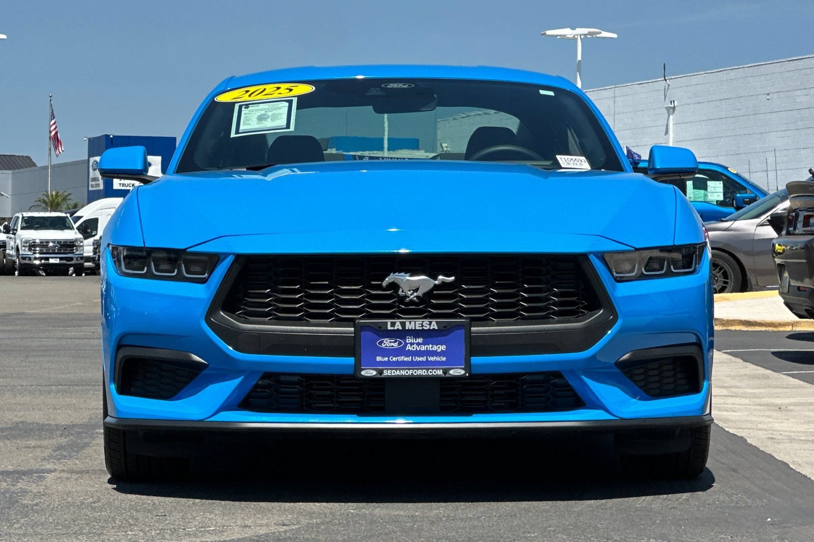 Certified 2025 Ford Mustang Coupe RWD image 8
