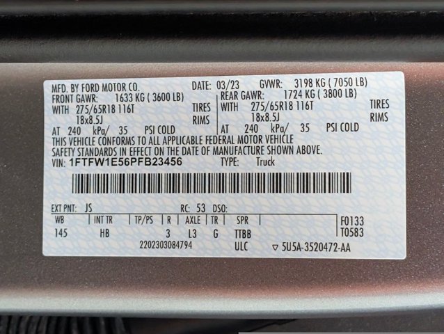 Certified 2023 Ford F150 Lariat AWD/4WD image 32