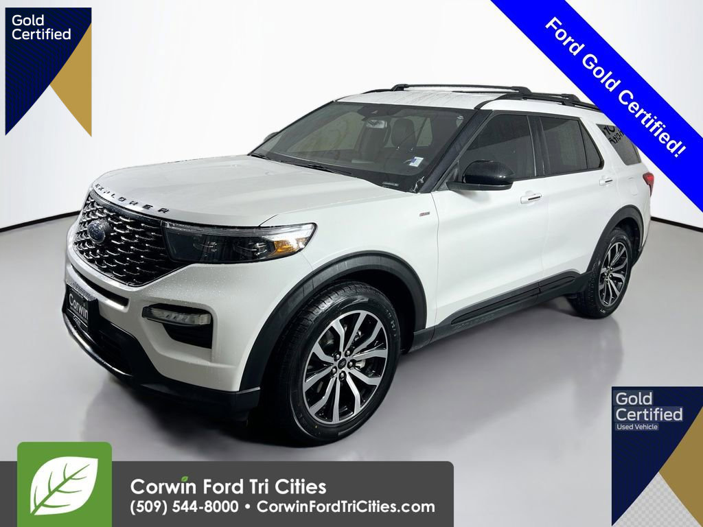 Certified 2024 Ford Explorer ST-Line w/ Class IV Trailer Tow Package