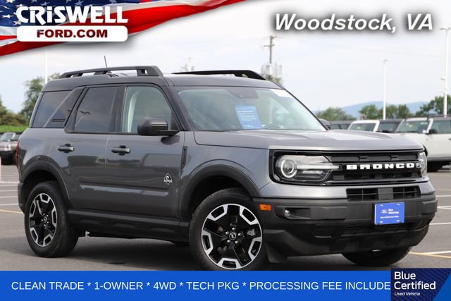 Certified 2022 Ford Bronco Sport Outer Banks w/ Tech Package AWD/4WD image 1