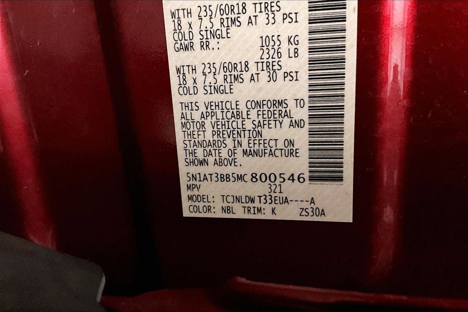 Used 2021 Nissan Rogue SV image 32