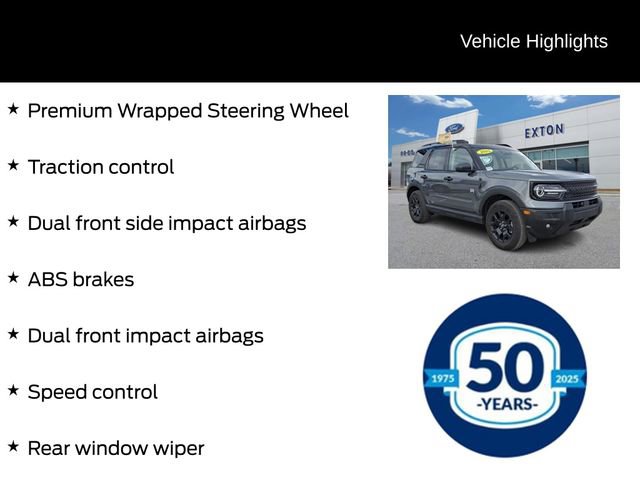 Certified 2025 Ford Bronco Sport Big Bend w/ Convenience Package AWD/4WD image 26