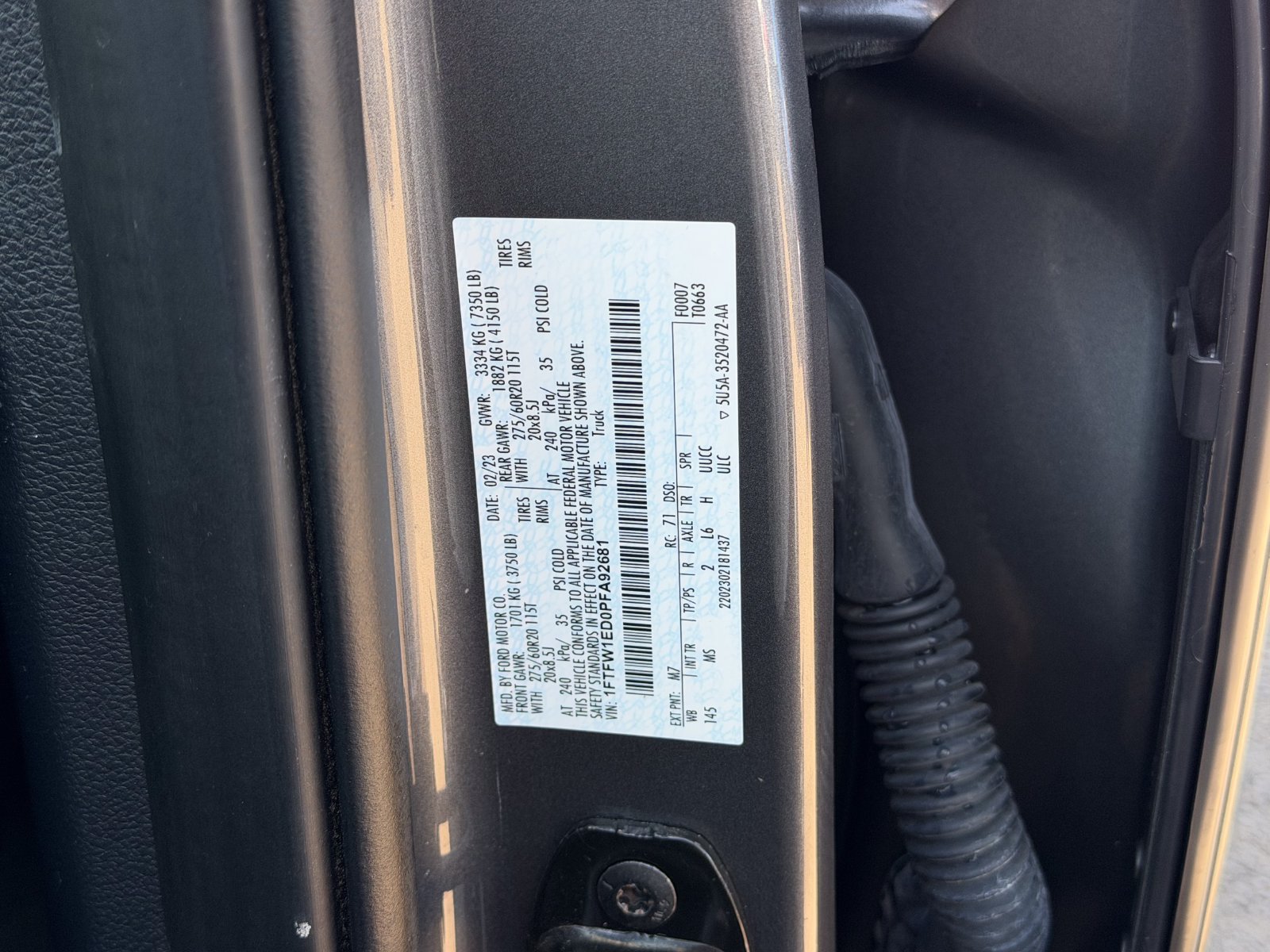 Certified 2023 Ford F150 XLT w/ Equipment Group 301A Mid AWD/4WD image 37