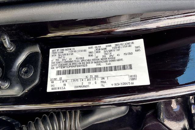 Certified 2019 Ford F150 XLT w/ Equipment Group 301A Mid RWD image 20