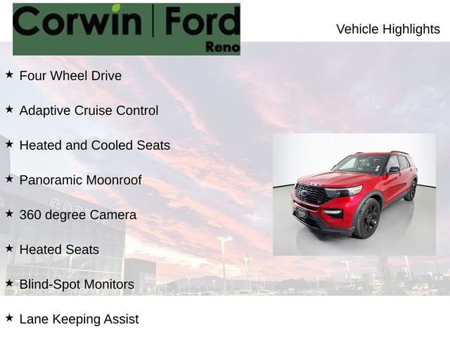 Certified 2023 Ford Explorer ST w/ Equipment Group 401A AWD/4WD image 7