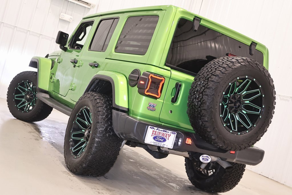 Used 2019 Jeep Wrangler Unlimited Sahara w/ Uconnect 4C Nav & Sound Group image 4