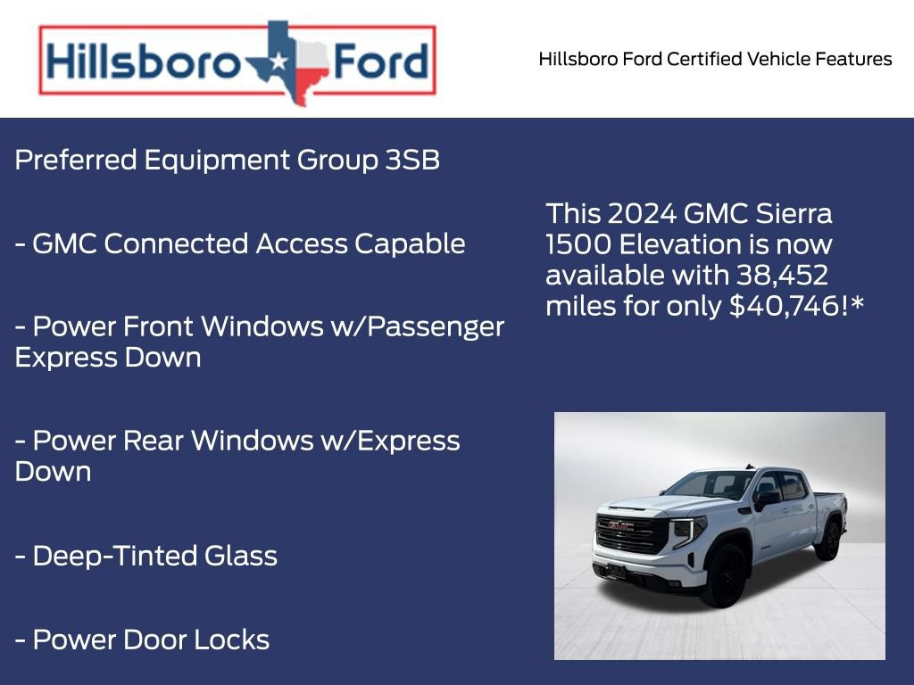 Used 2024 GMC Sierra 1500 Elevation w/ X31 Off-Road Package AWD/4WD image 5