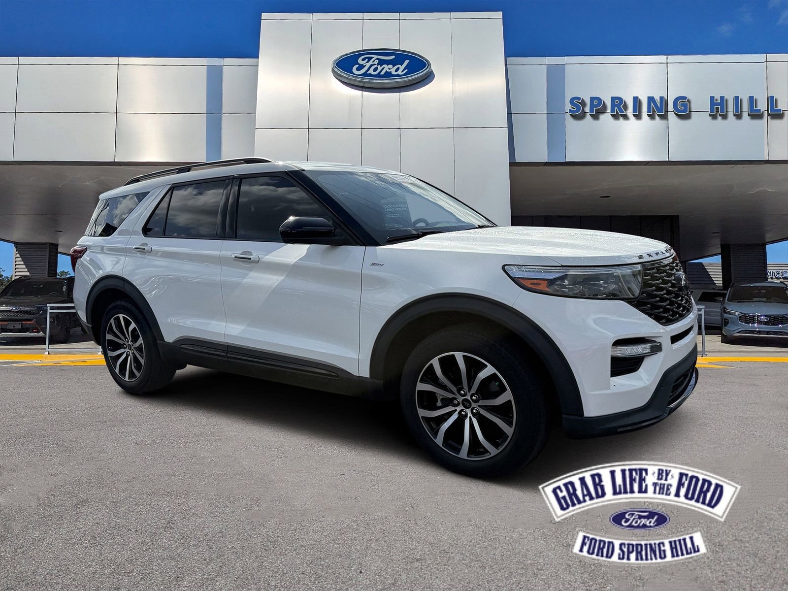 Certified 2022 Ford Explorer ST-Line w/ Class IV Trailer Tow Package