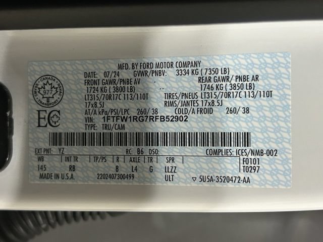 Certified 2024 Ford F150 Raptor AWD/4WD image 41