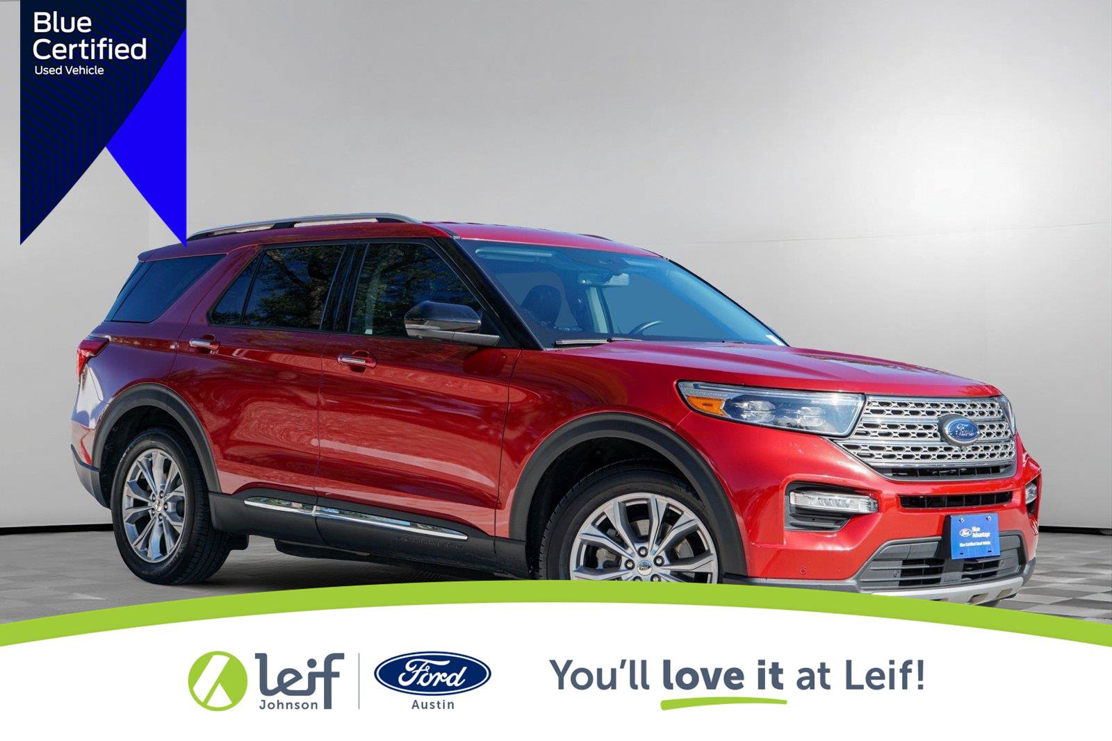 Certified 2021 Ford Explorer Limited AWD/4WD image 1