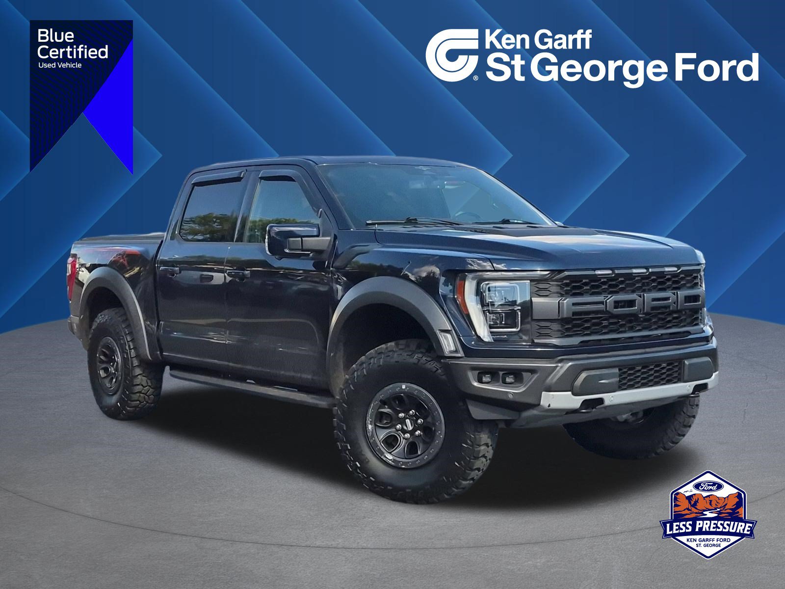 Certified 2023 Ford F150 Raptor w/ Blue Interior Package AWD/4WD image 1