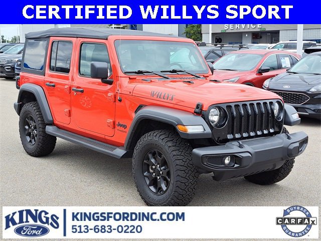 Used 2022 Jeep Wrangler Unlimited Willys image 7