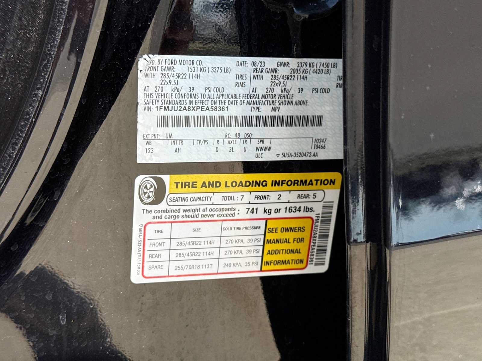 Certified 2023 Ford Expedition Limited AWD/4WD image 37