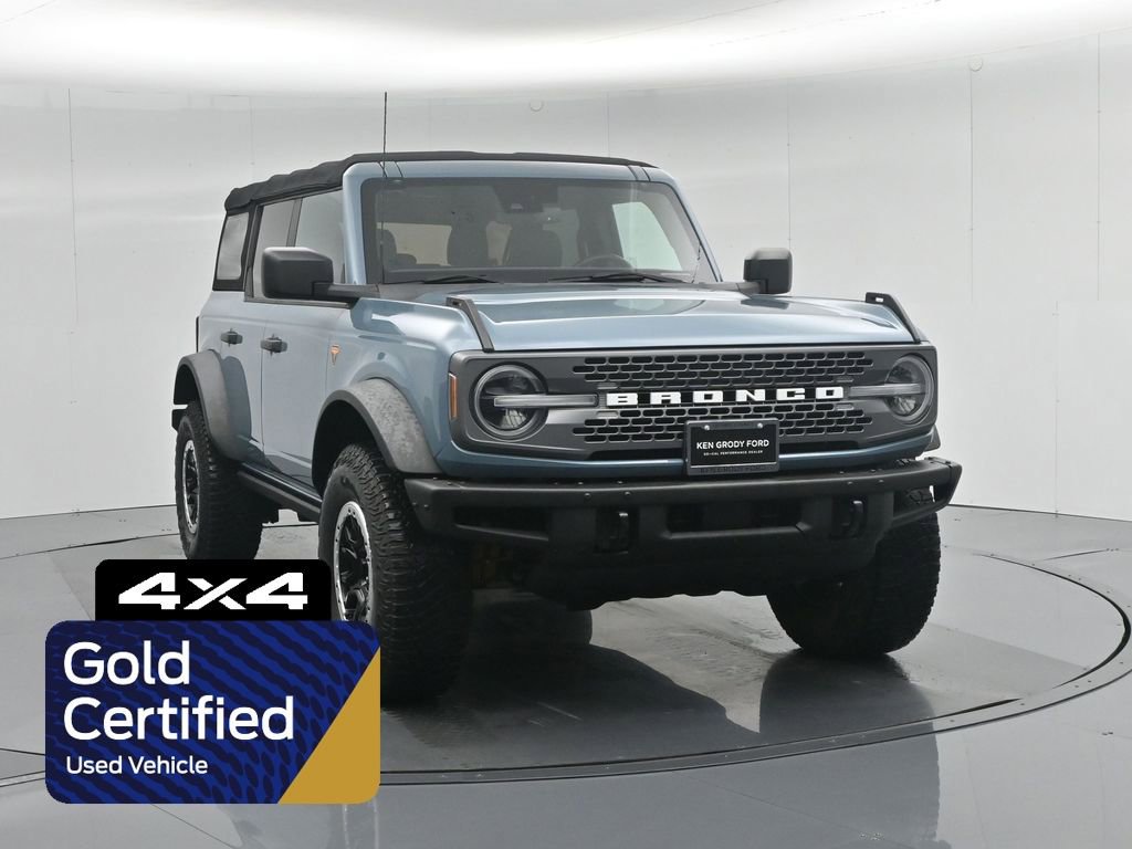 Certified 2021 Ford Bronco Badlands w/ Sasquatch Package
