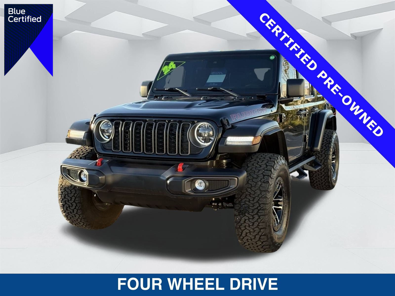 Used 2024 Jeep Wrangler Unlimited Rubicon w/ XTREMEE 35" Tire Package image 1