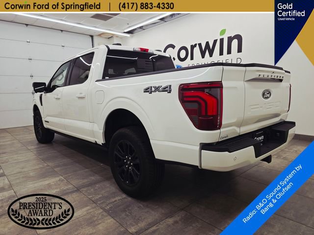 Certified 2025 Ford F150 Platinum AWD/4WD image 4