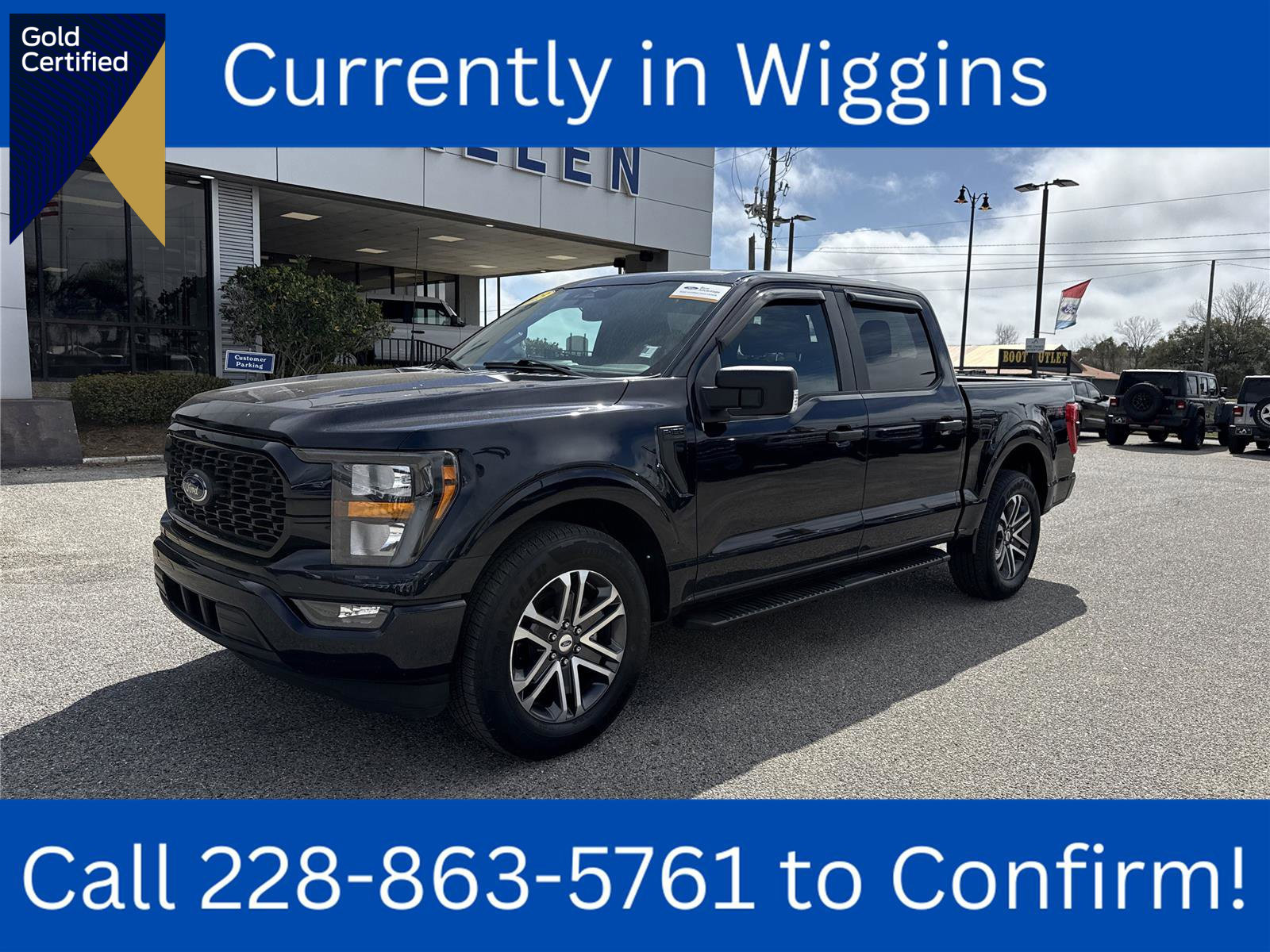 Certified 2023 Ford F150 XL w/ STX Appearance Package