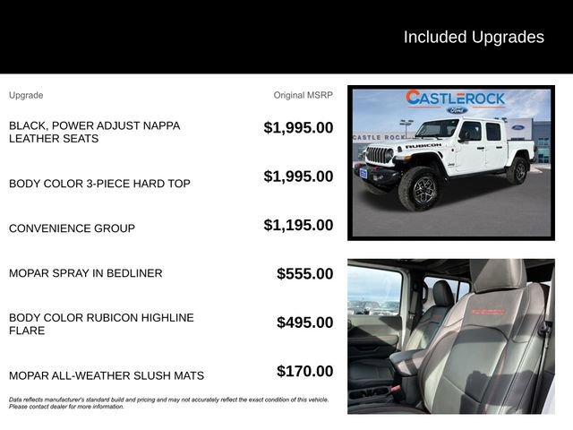 Used 2025 Jeep Gladiator Rubicon w/ Convenience Group image 9