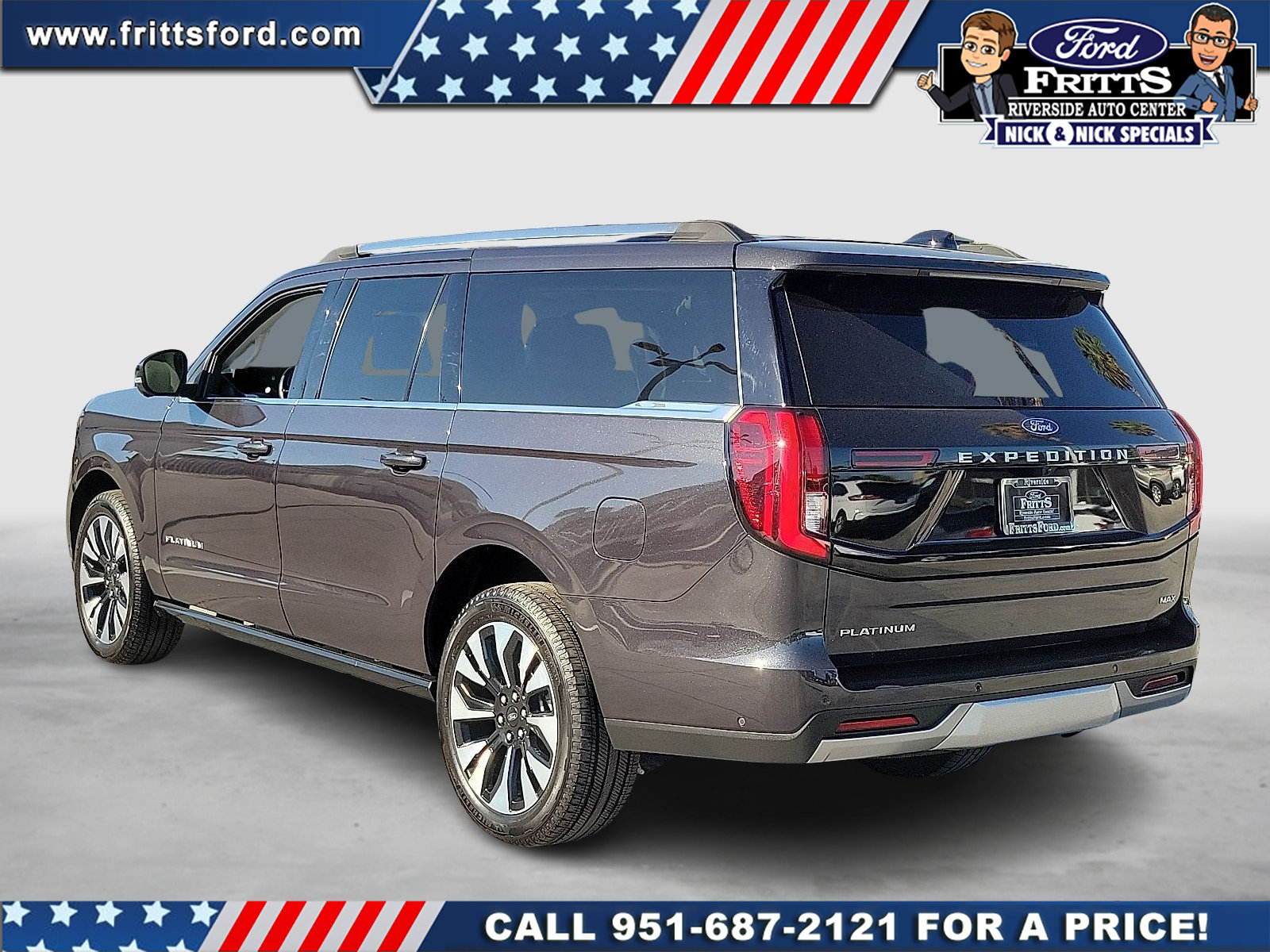 Certified 2025 Ford Expedition Max Platinum w/ Driver's Package AWD/4WD image 3