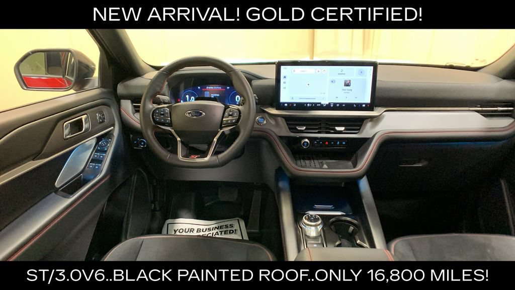 Certified 2025 Ford Explorer ST w/ Sun And Sound Package AWD/4WD image 29