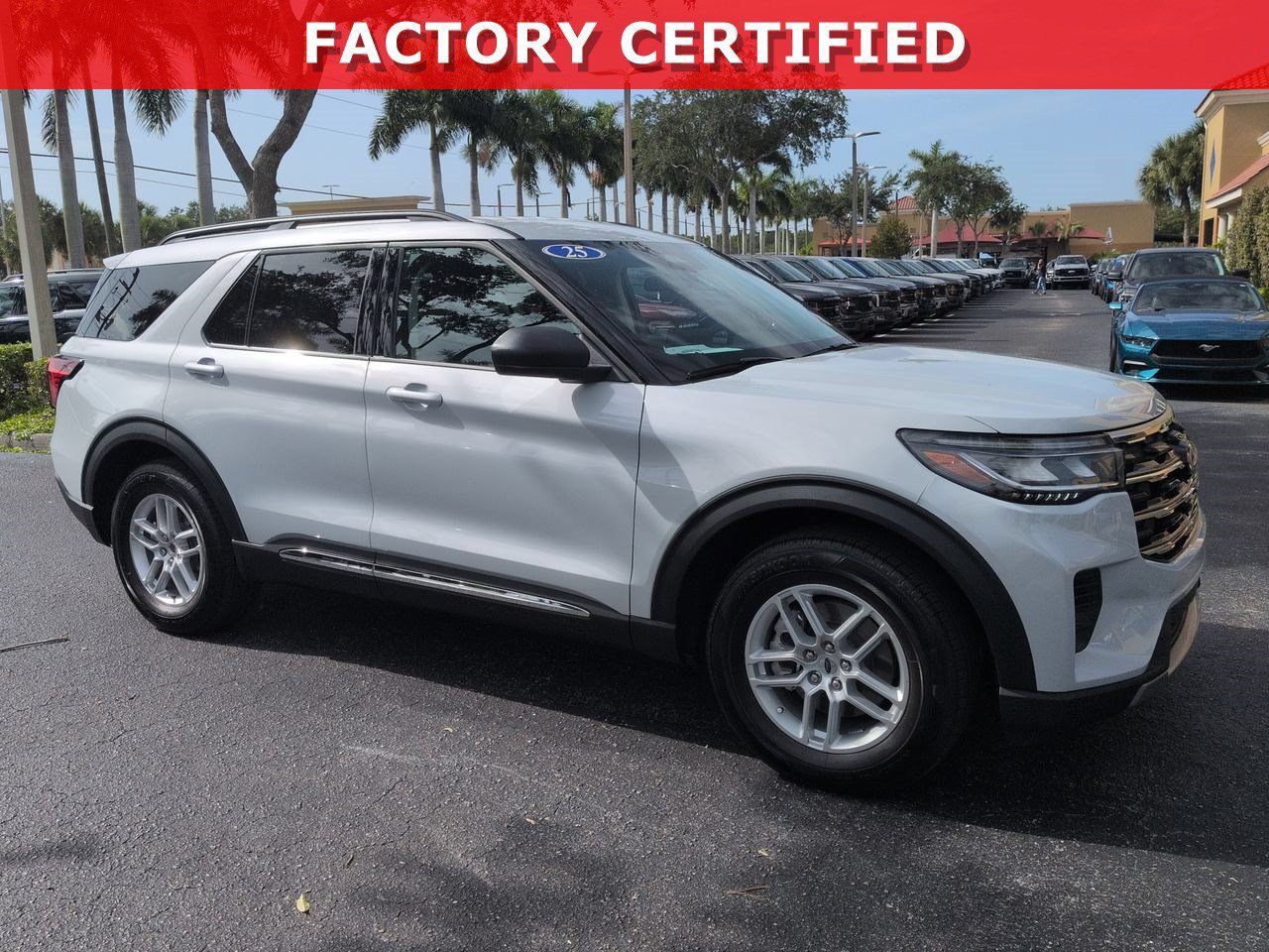 Certified 2025 Ford Explorer Active