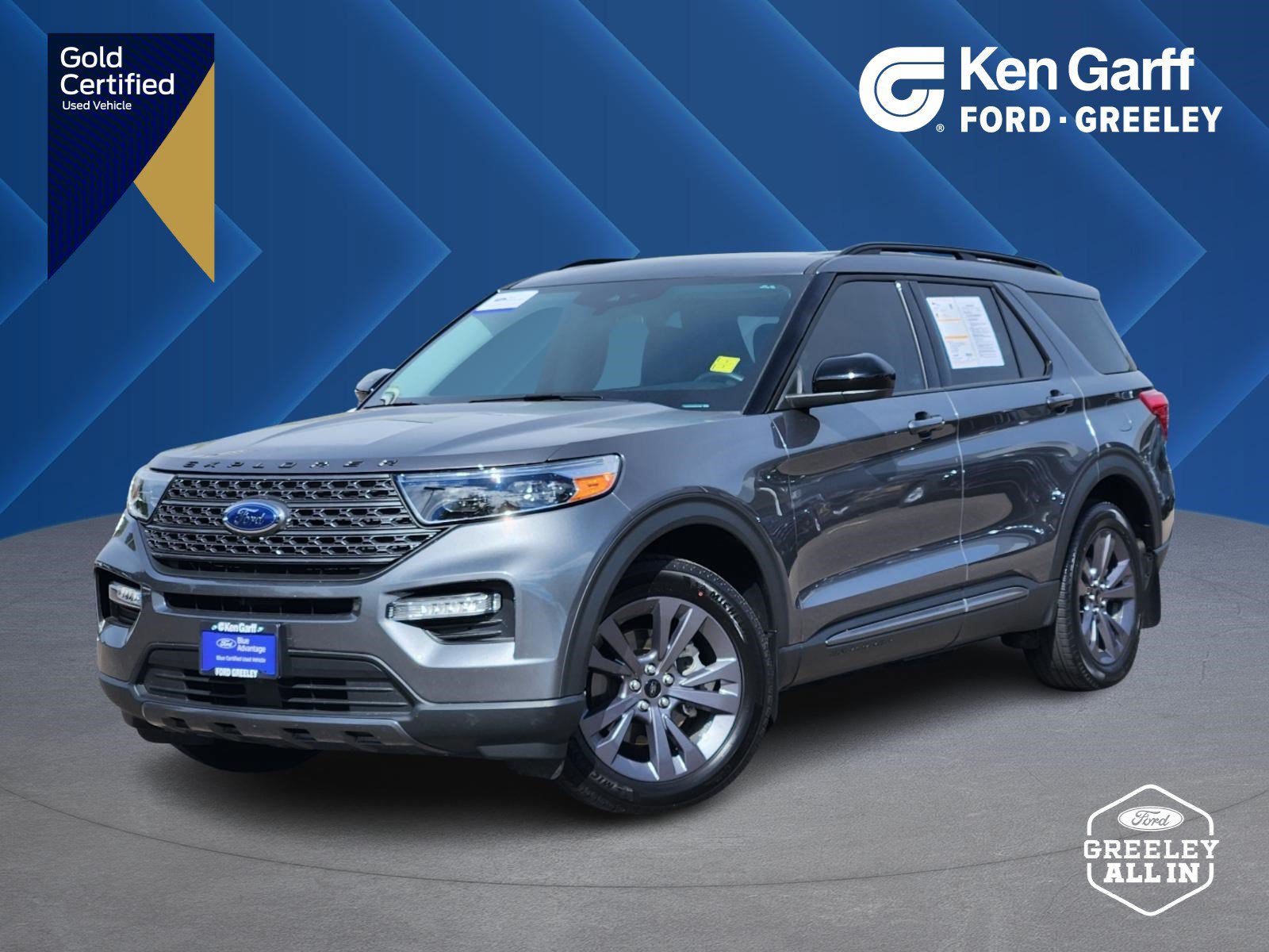 Certified 2024 Ford Explorer XLT w/ Equipment Group 202A AWD/4WD image 1