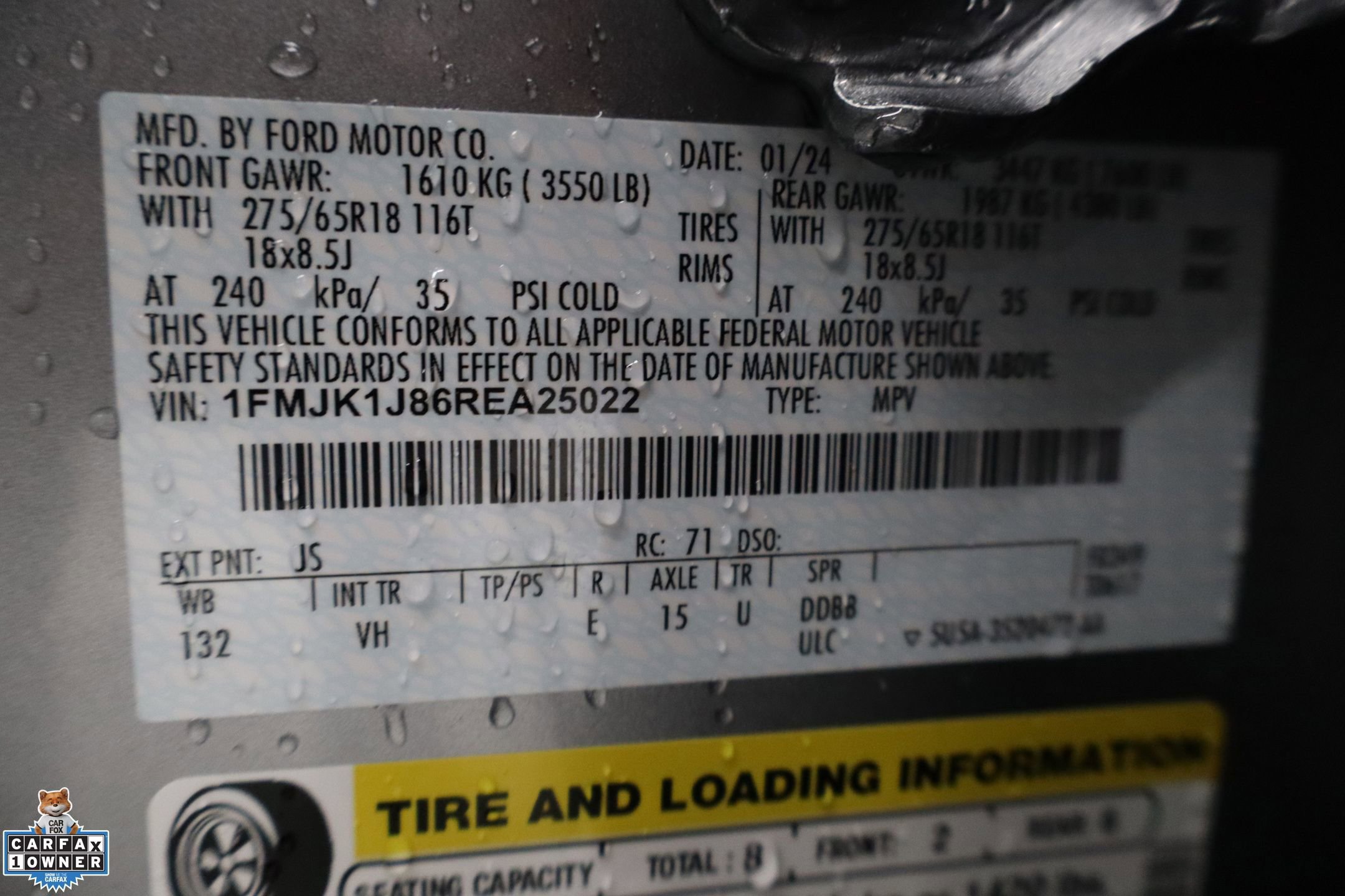 Certified 2024 Ford Expedition Max XLT image 29