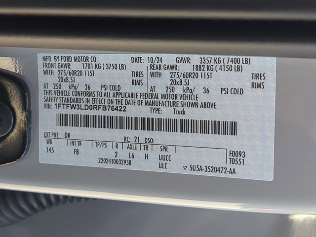 Certified 2024 Ford F150 XLT w/ Equipment Group 302A MID AWD/4WD image 38