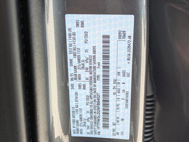 Certified 2025 Ford F150 XLT w/ Equipment Group 302A MID AWD/4WD image 16