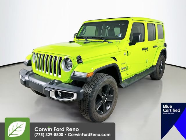 Used 2021 Jeep Wrangler Unlimited Sahara AWD/4WD image 4